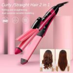 Nova 2 in 1 straightner and curler