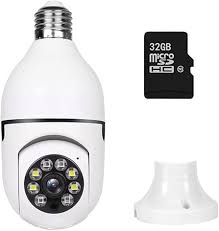 Full Hd Wireless LED Blub Camera