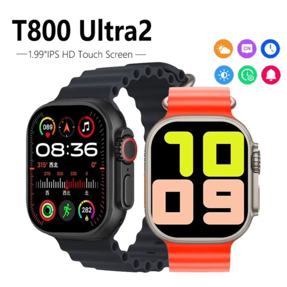 T800 Ultra 2 1.99″ HD IPS Display Smart Watch Series 9 Bluetooth