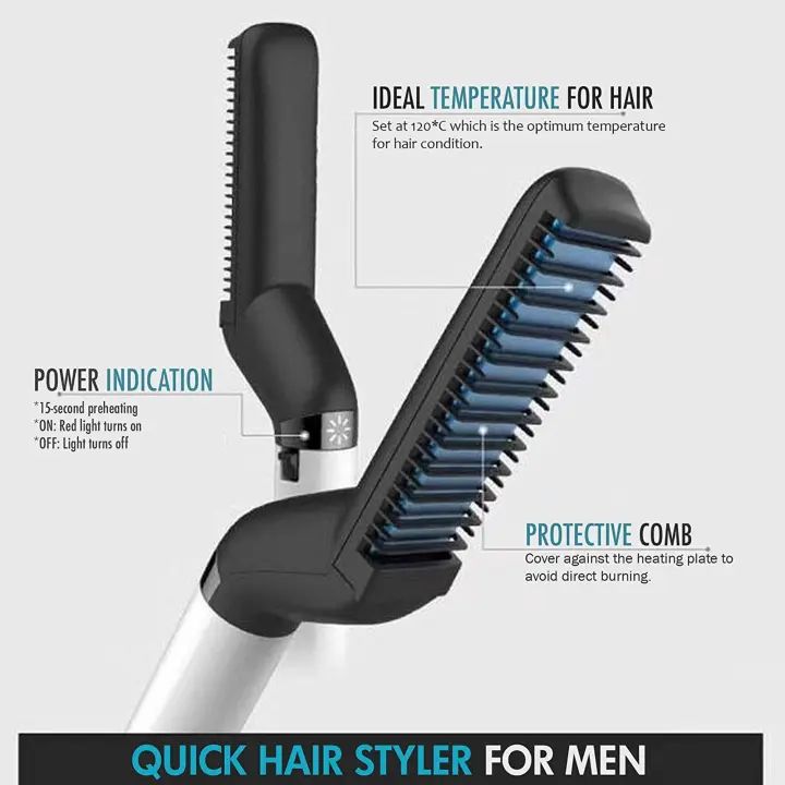 Eleactric Beard and Hair Comb